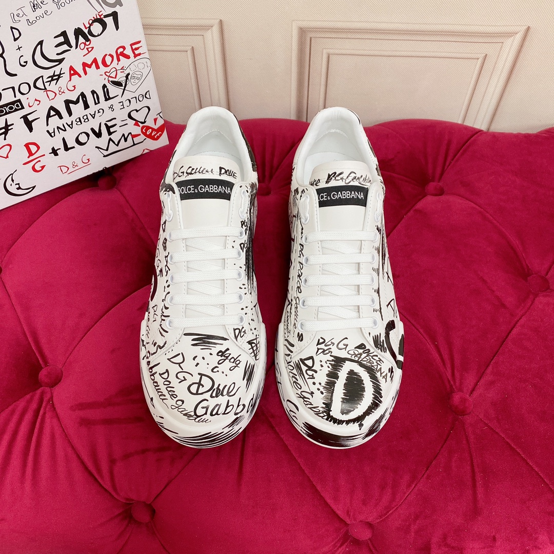 Men Women D*G Top Sneakers