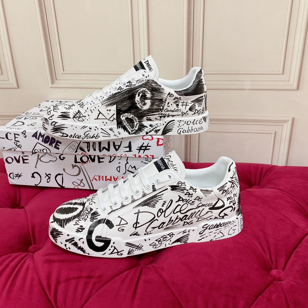 Men Women D*G Top Sneakers