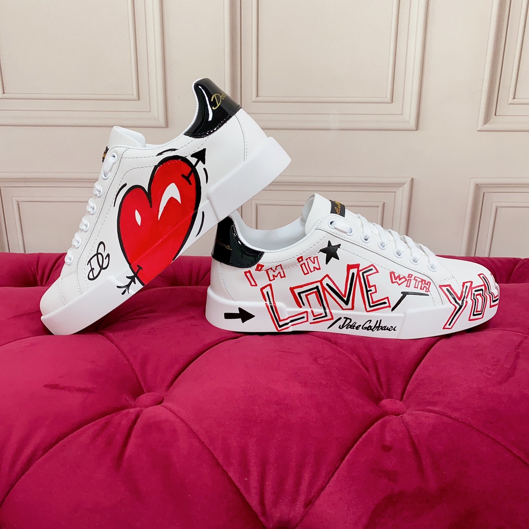 Men Women D*G Top Sneakers