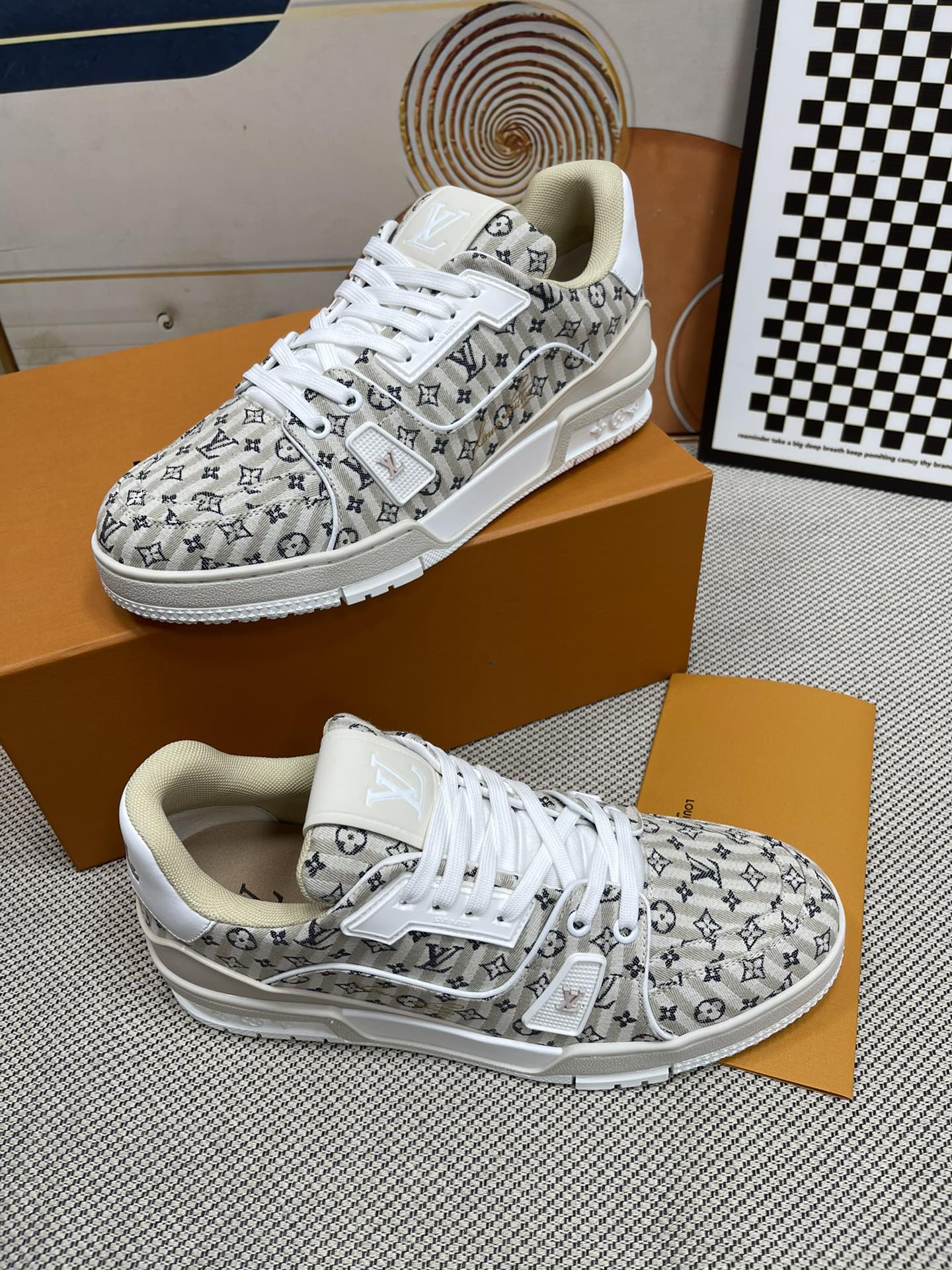 2023 Men L*ouis V*uitton Top Sneaker Maikesneakers