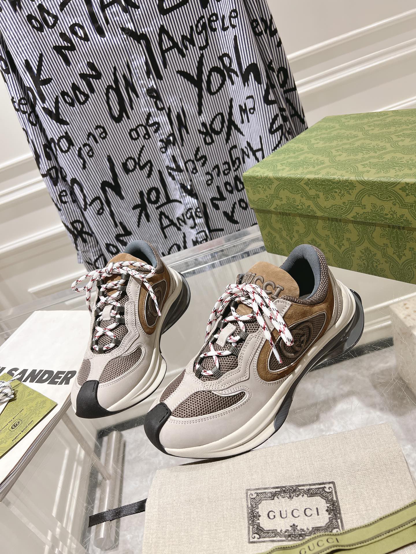 Men Women G*ucci Top Sneaker