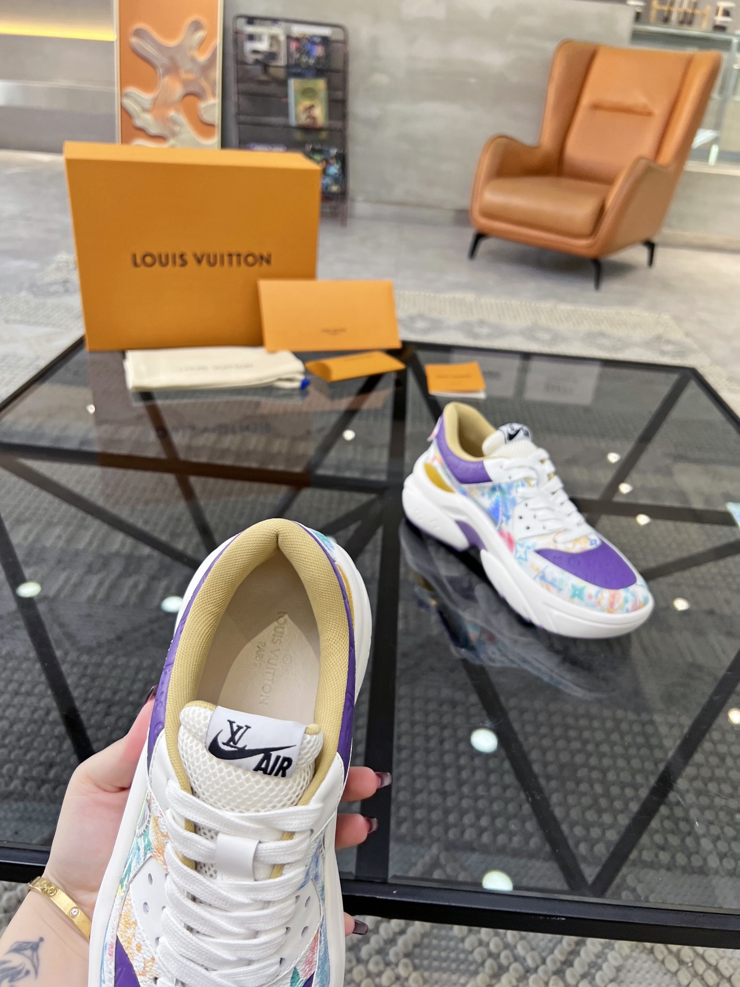 Men L*ouis V*uitton x NIKE Sneakers Maikesneakers