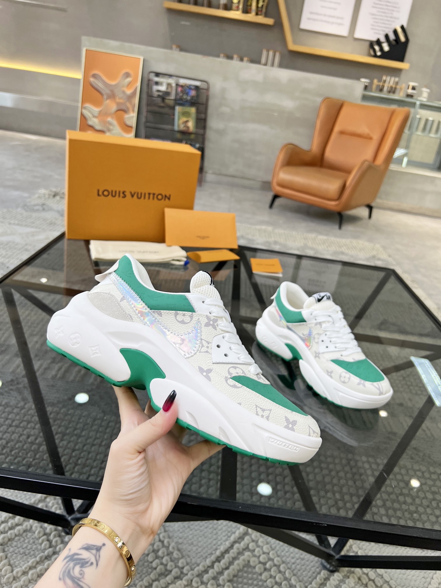 Men L*ouis V*uitton x NIKE Sneakers Maikesneakers