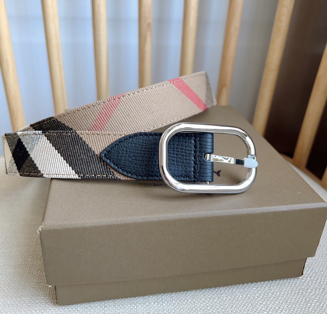 B.urberrry Belts Top Quality 30MM