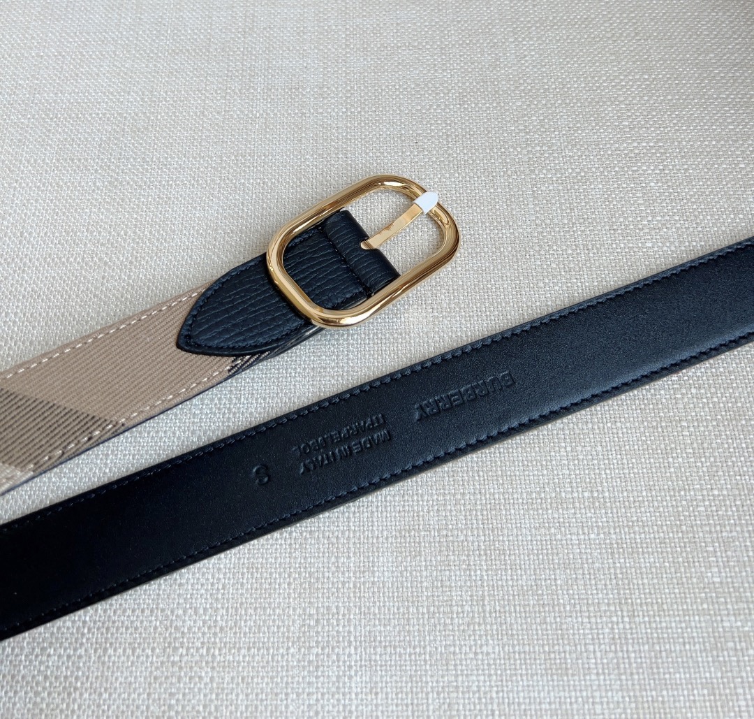 B.urberrry Belts Top Quality 30MM