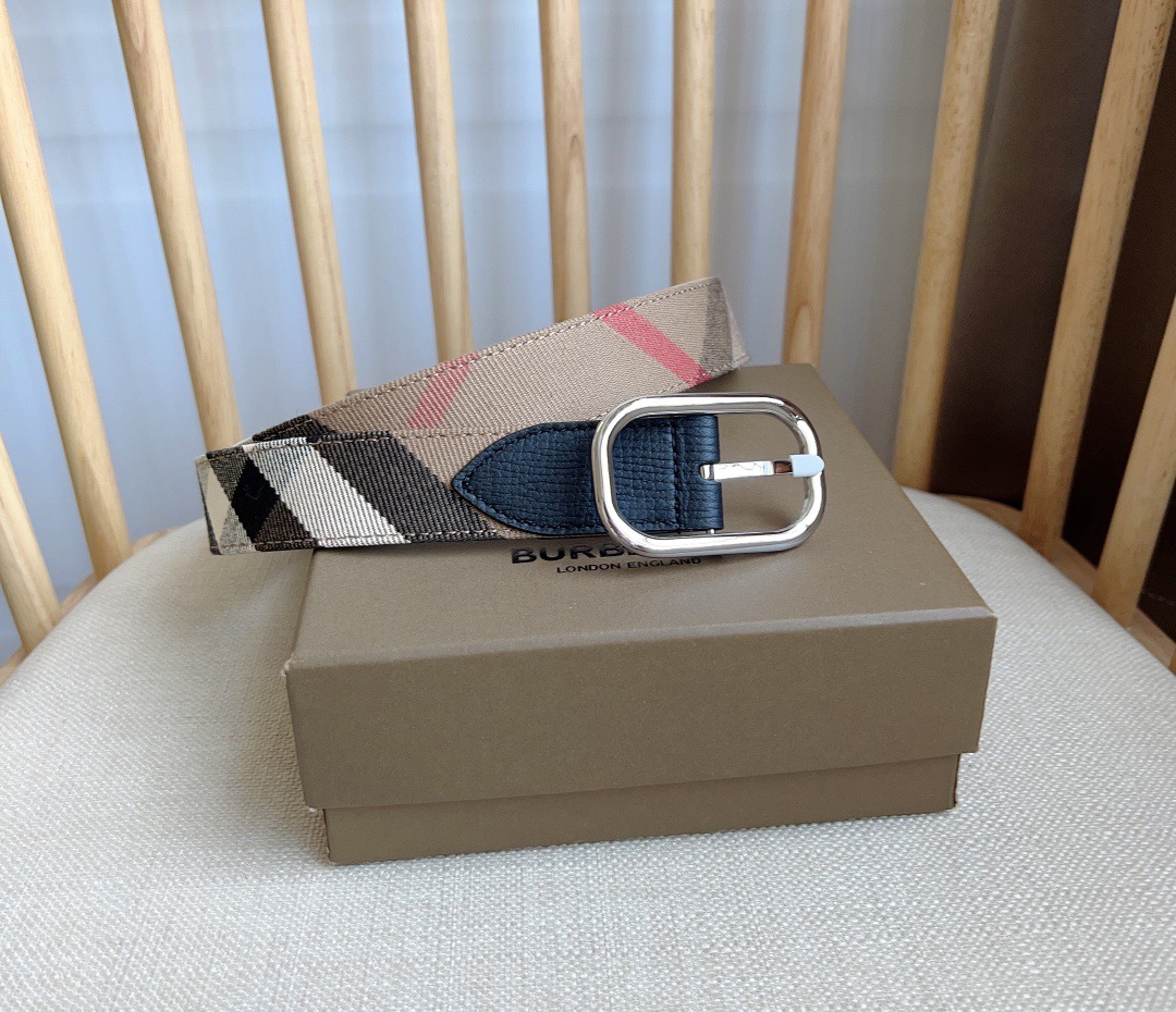 B.urberrry Belts Top Quality 30MM