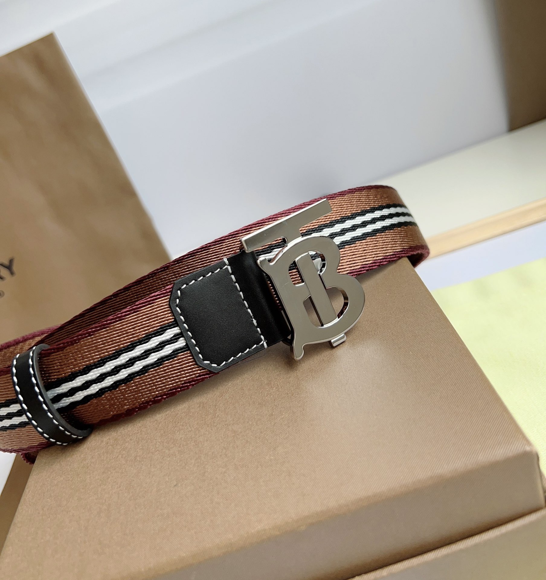 B.urberrry Belts Top Quality 35MM
