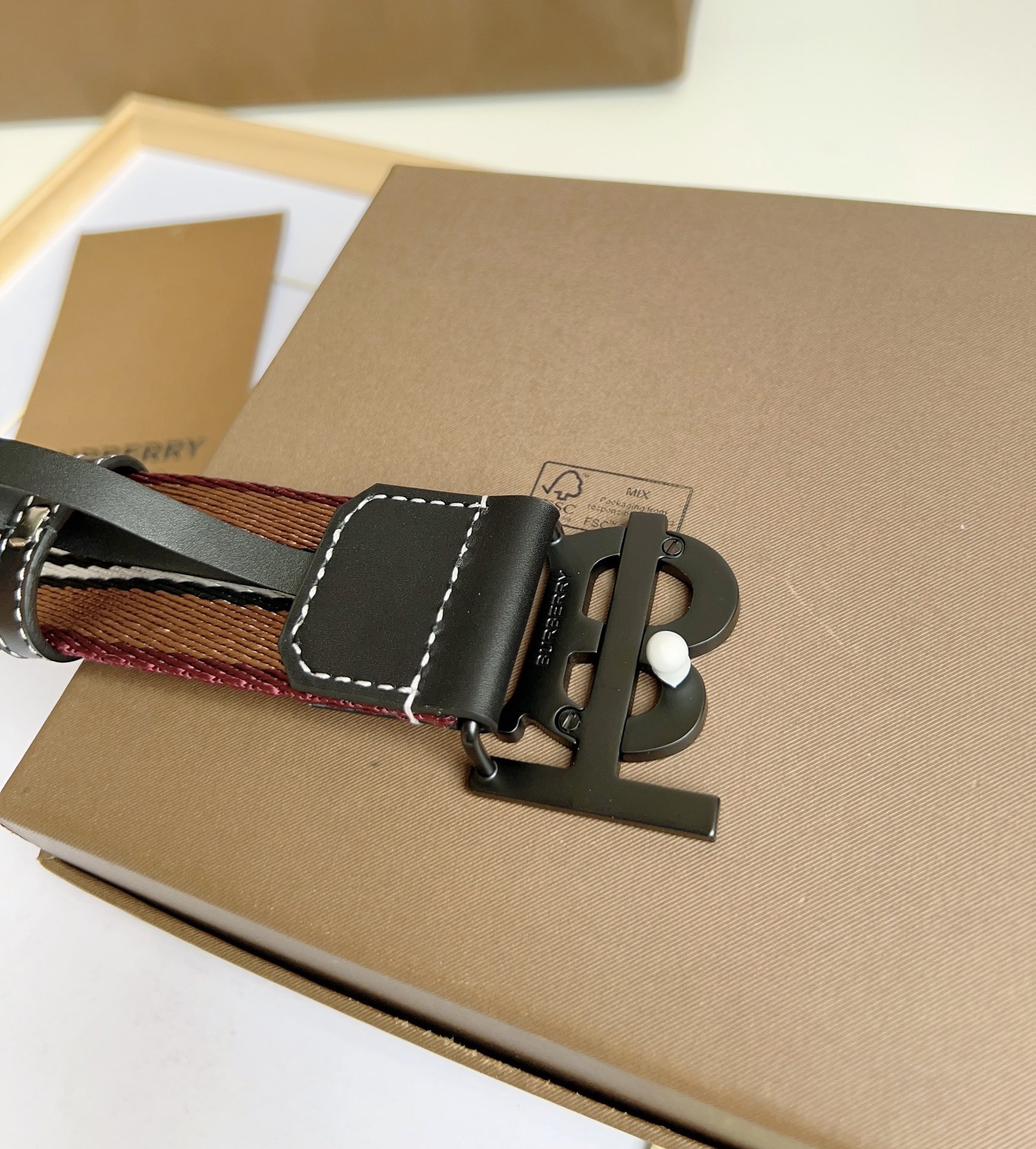 B.urberrry Belts Top Quality 35MM