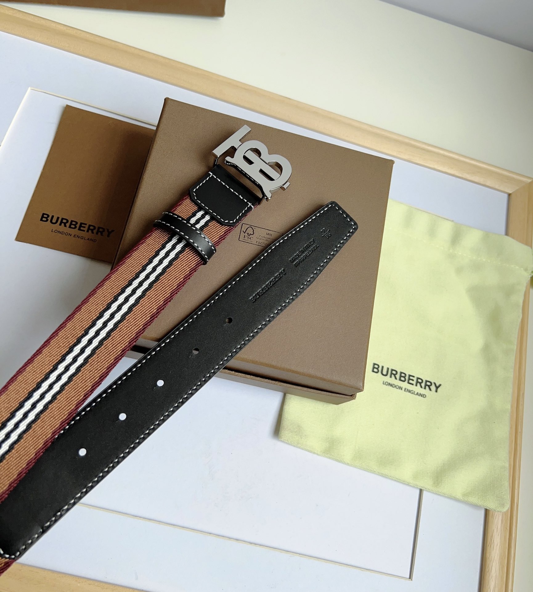 B.urberrry Belts Top Quality 35MM