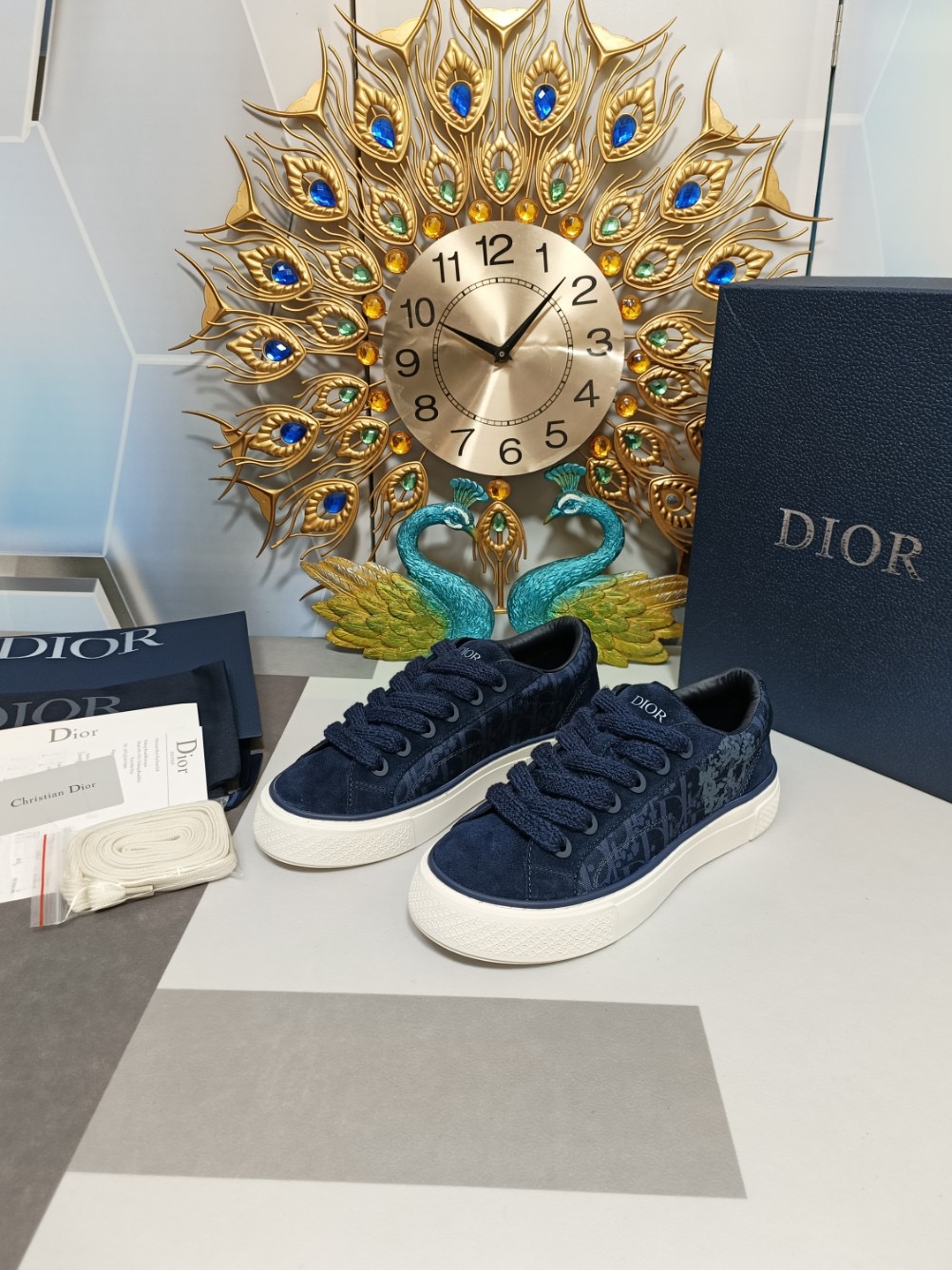 Men Women D*ior B33 Top Sneaker
