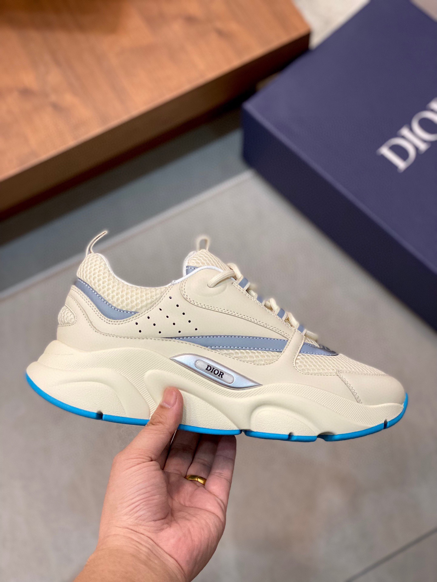 Men D*ior Top Sneaker