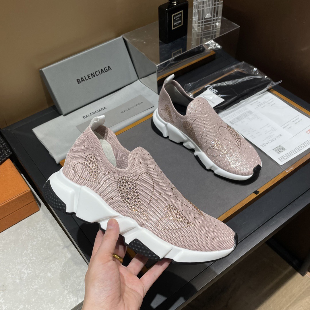 Men Women B*alenciaga Top Sneaker