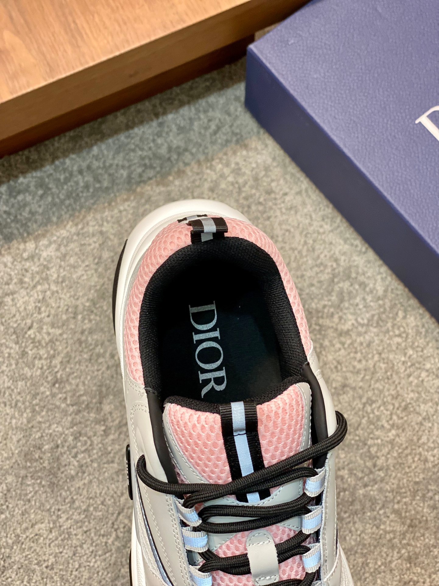 Men D*ior Top Sneaker