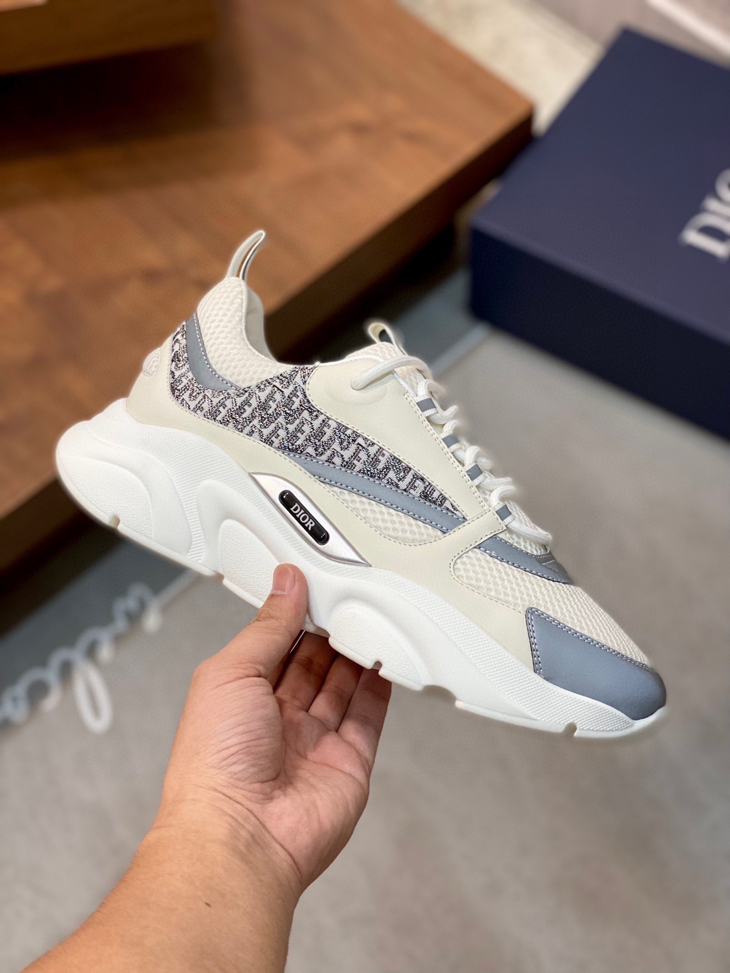 Men D*ior Top Sneaker