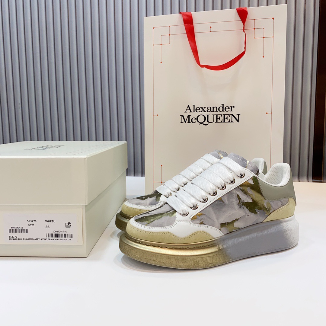 Men Women A*lexander M*cqueen Top Quality Sneaker