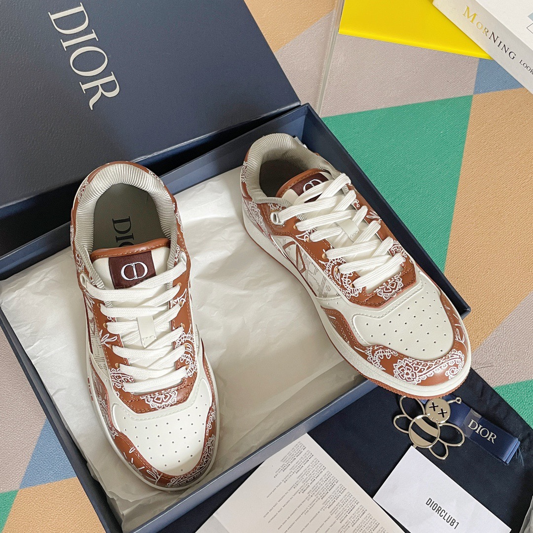Men Women D*ior Top Sneaker