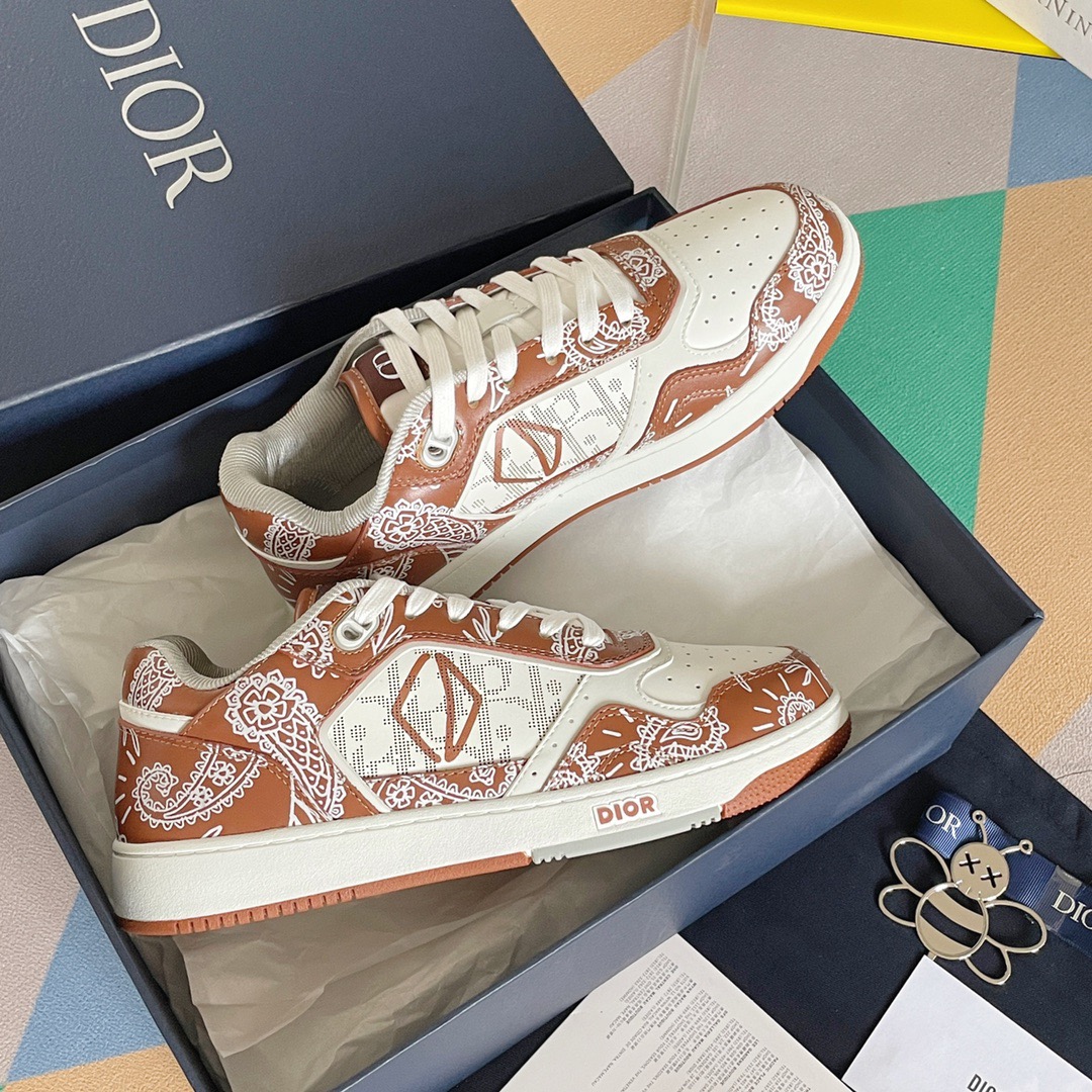 Men Women D*ior Top Sneaker