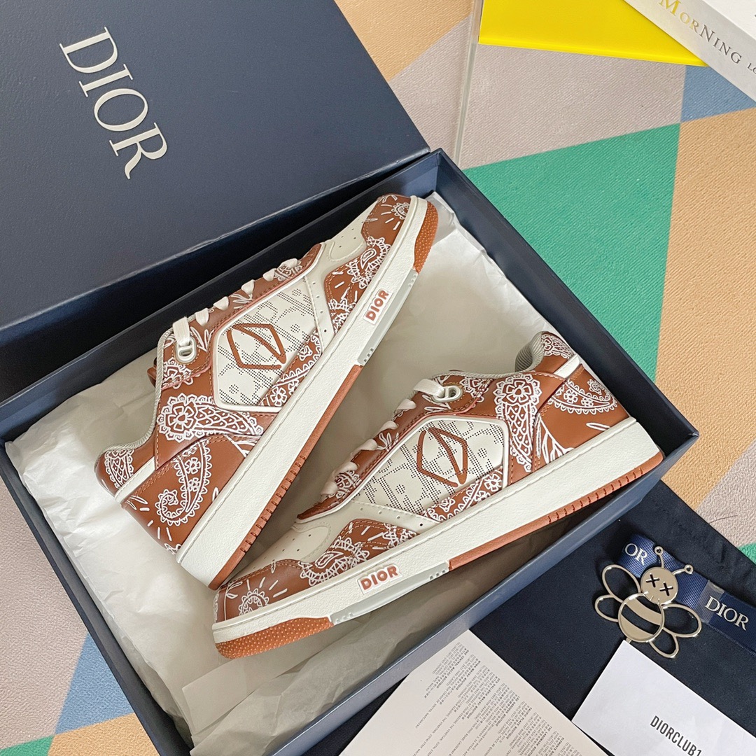 Men Women D*ior Top Sneaker