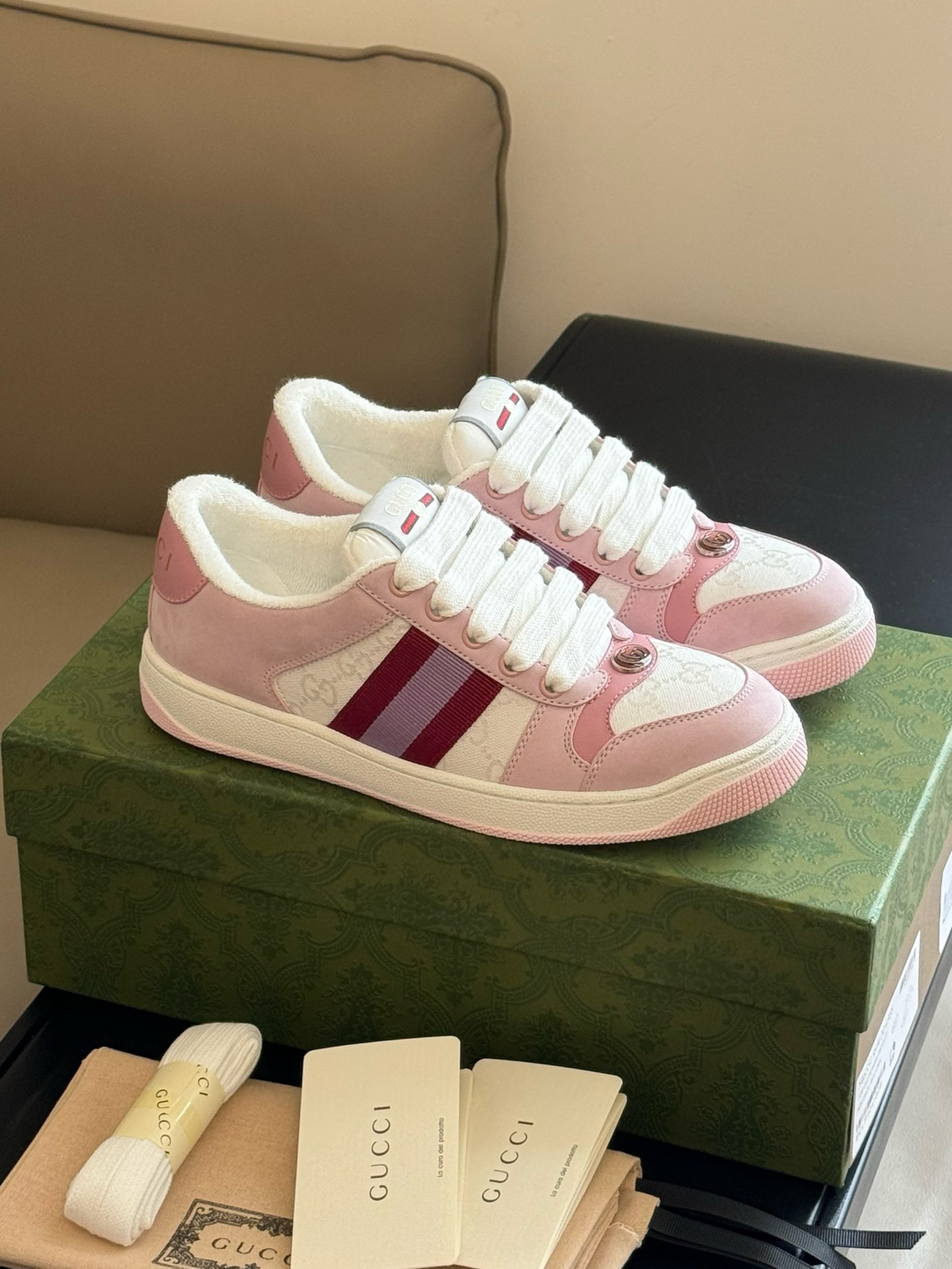 Women G*ucci Top Sneaker