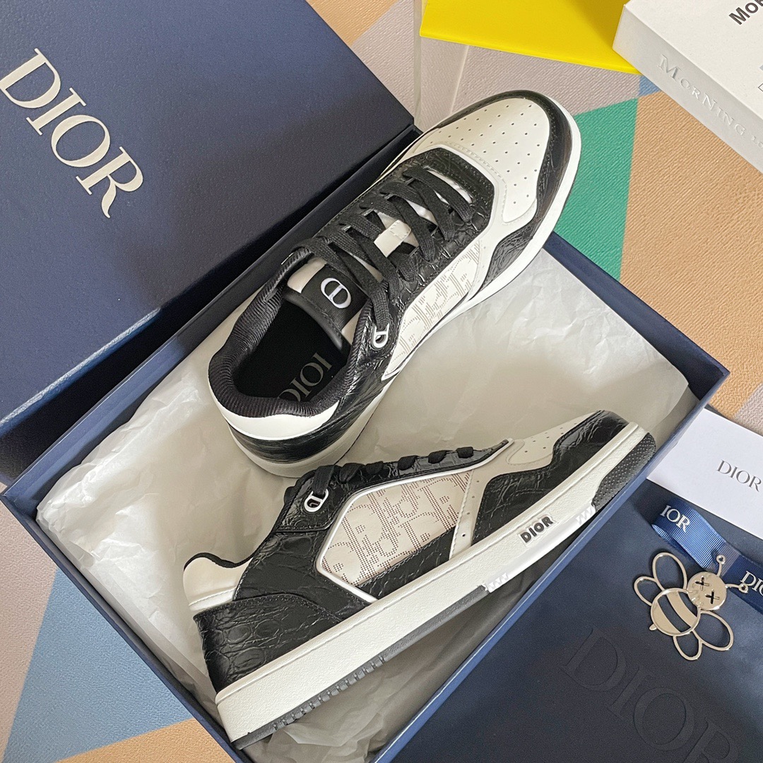 Men Women D*ior Top Sneaker