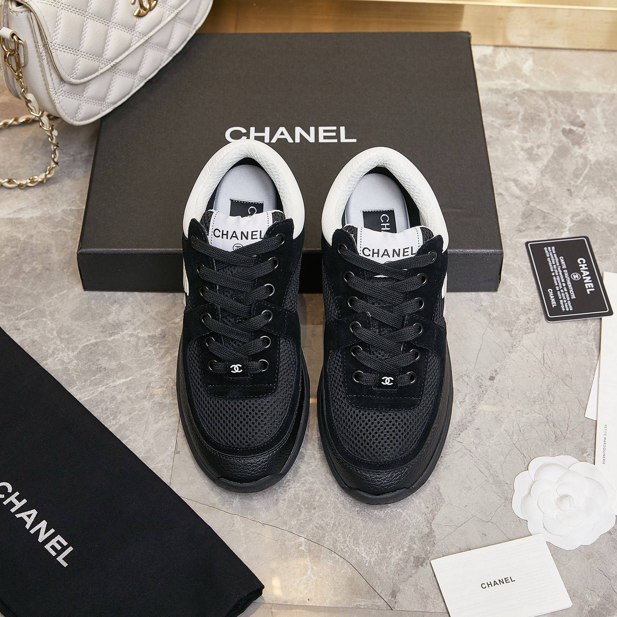 Men Women Women C*hanel Top Sneaker