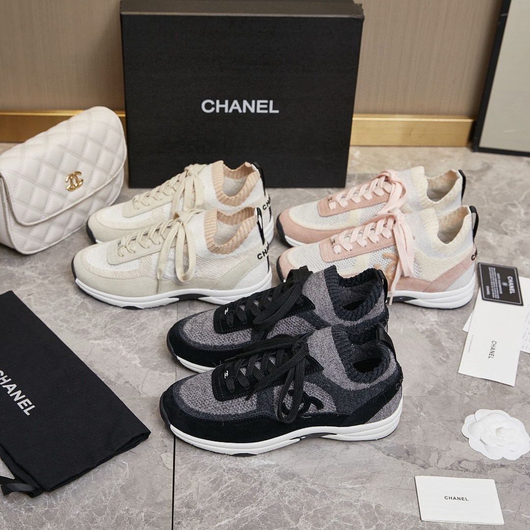 Men Women Women C*hanel Top Sneaker