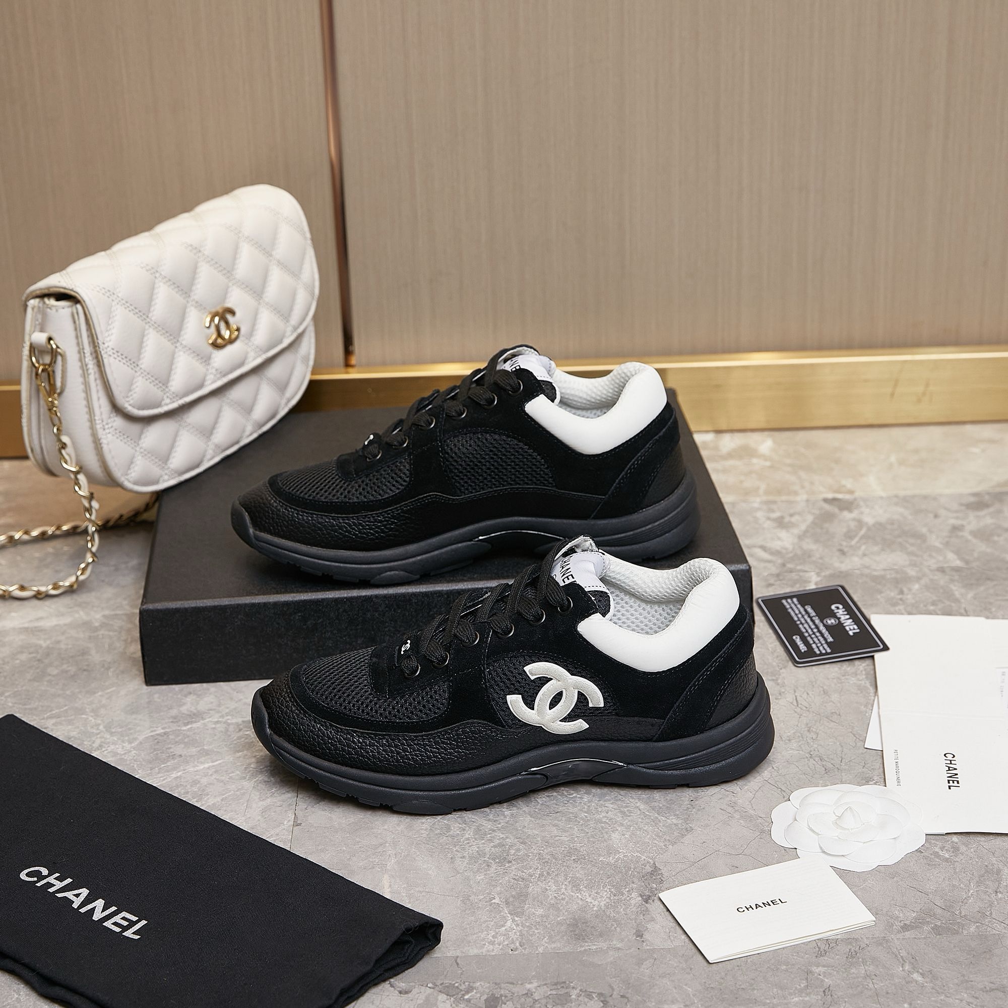 Men Women Women C*hanel Top Sneaker