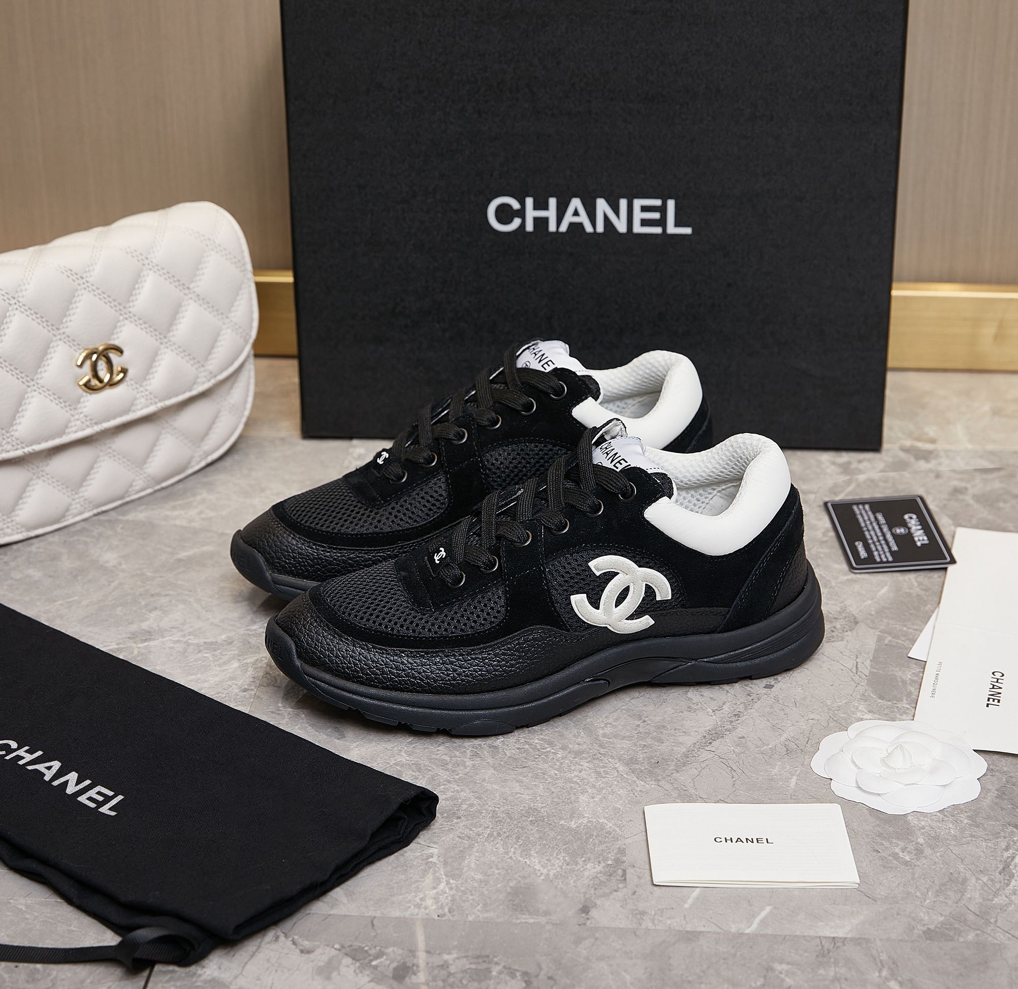 Men Women Women C*hanel Top Sneaker