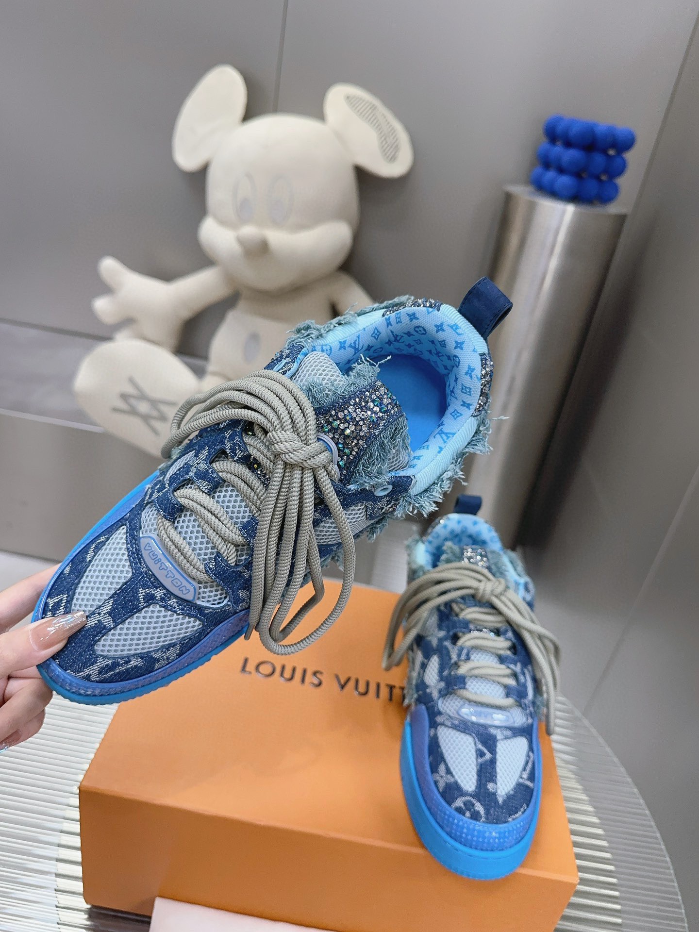 Men Women L*ouis V*uitton Top Sneaker