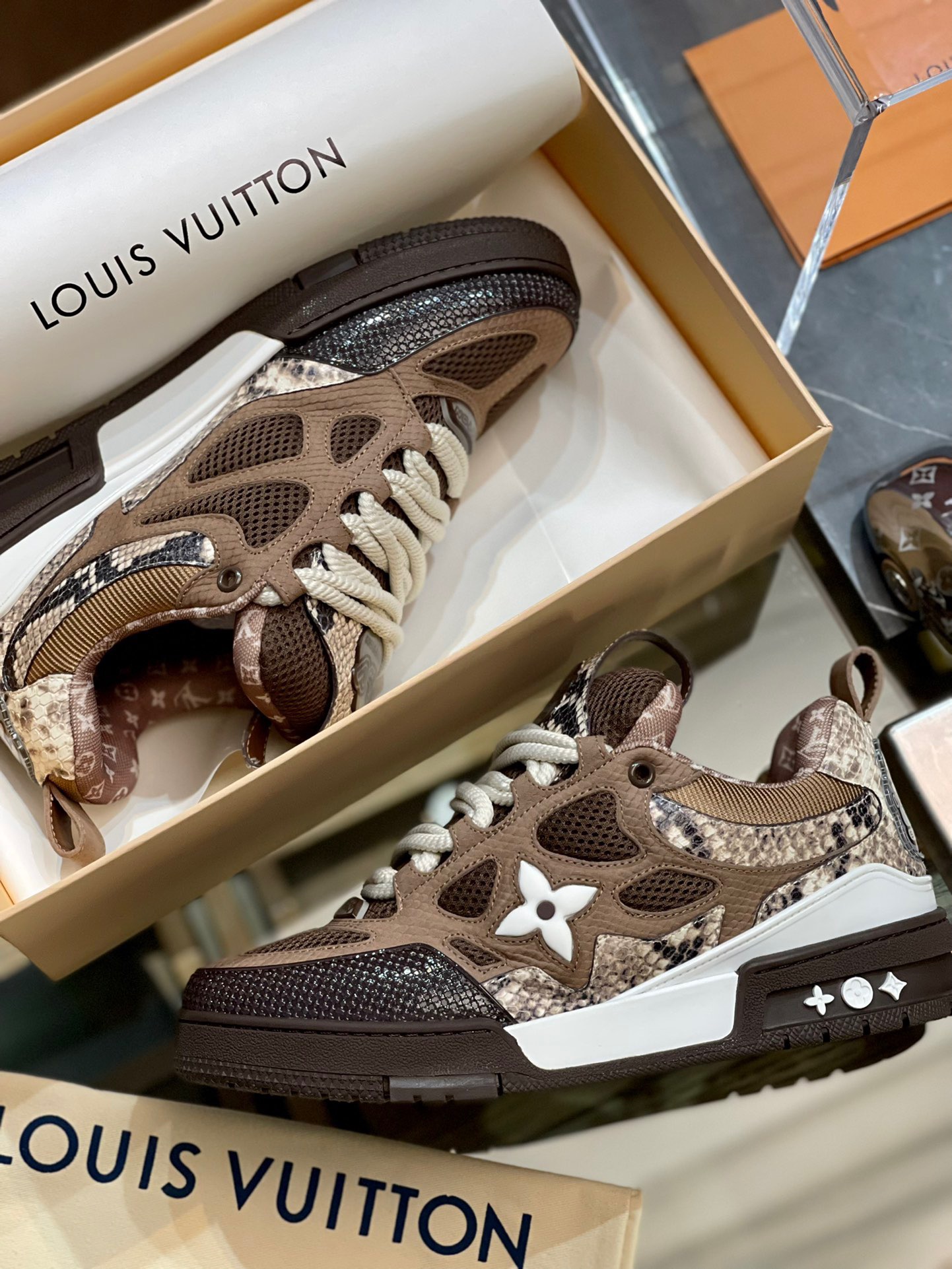 Men Women L*ouis V*uitton Top Sneaker