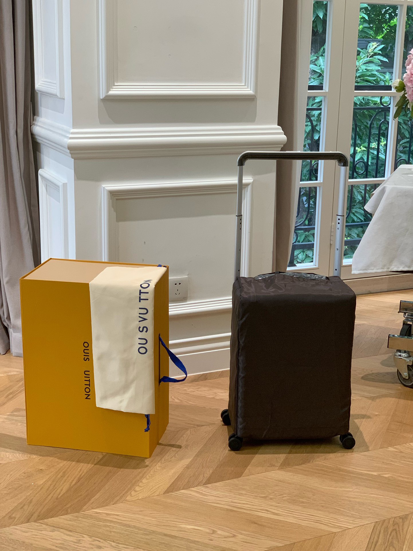 L*ouis V*uitton Luggage