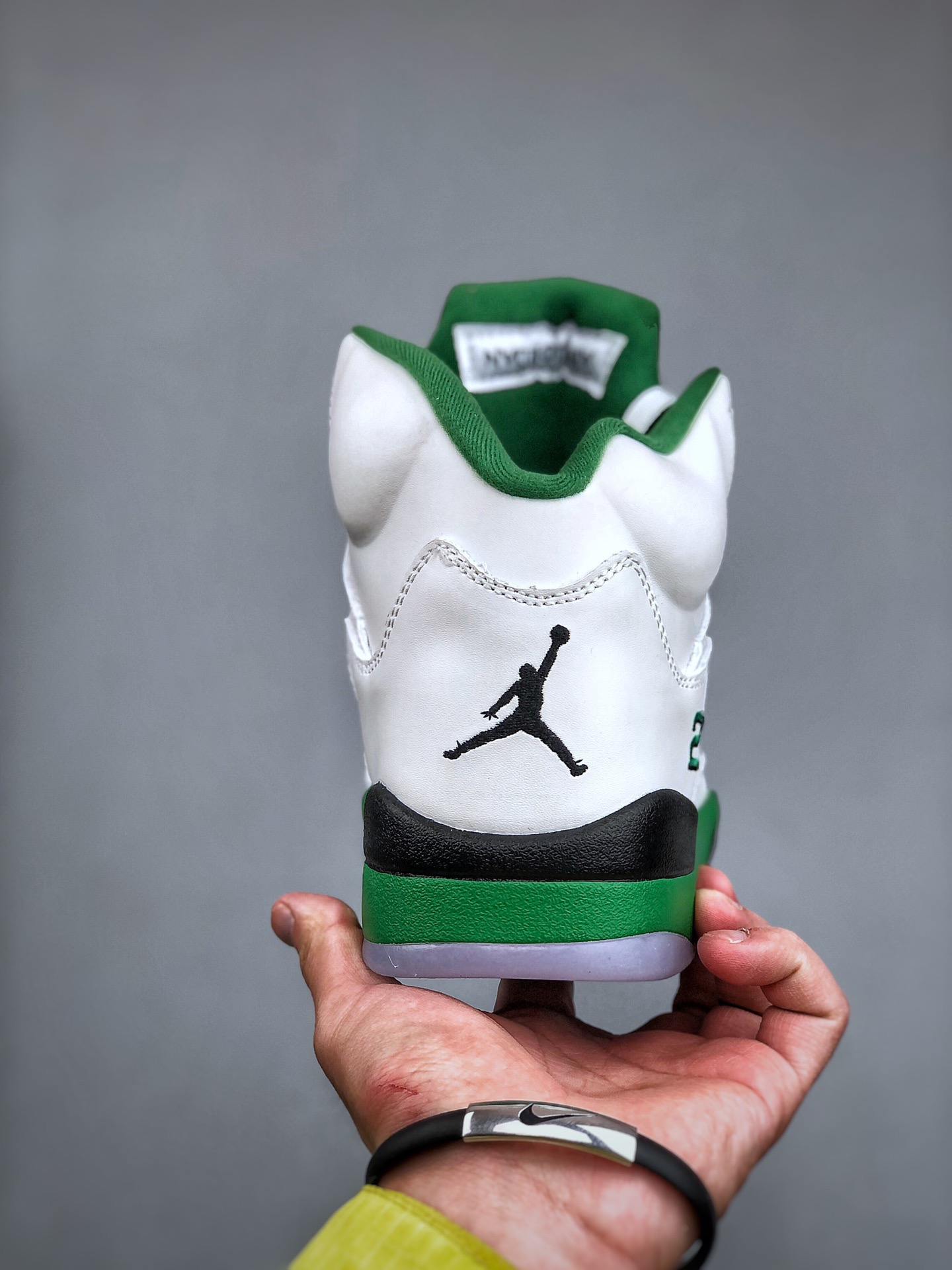 Men women Nike Air Jordan Air Jordan 5 WMNS “Lucky Green” aj