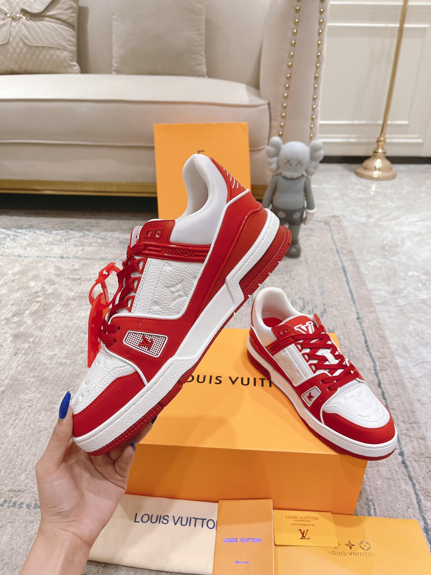 Men Women L*ouis V*uitton Top Sneaker