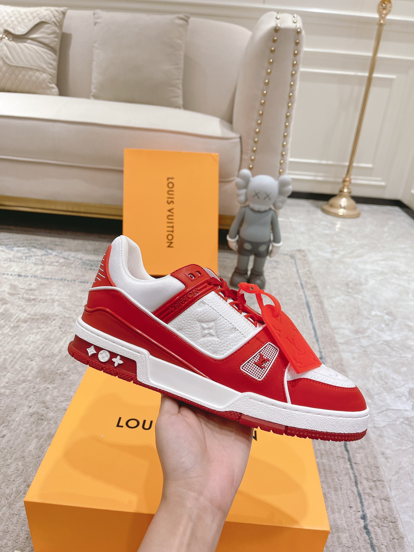 Men Women L*ouis V*uitton Top Sneaker