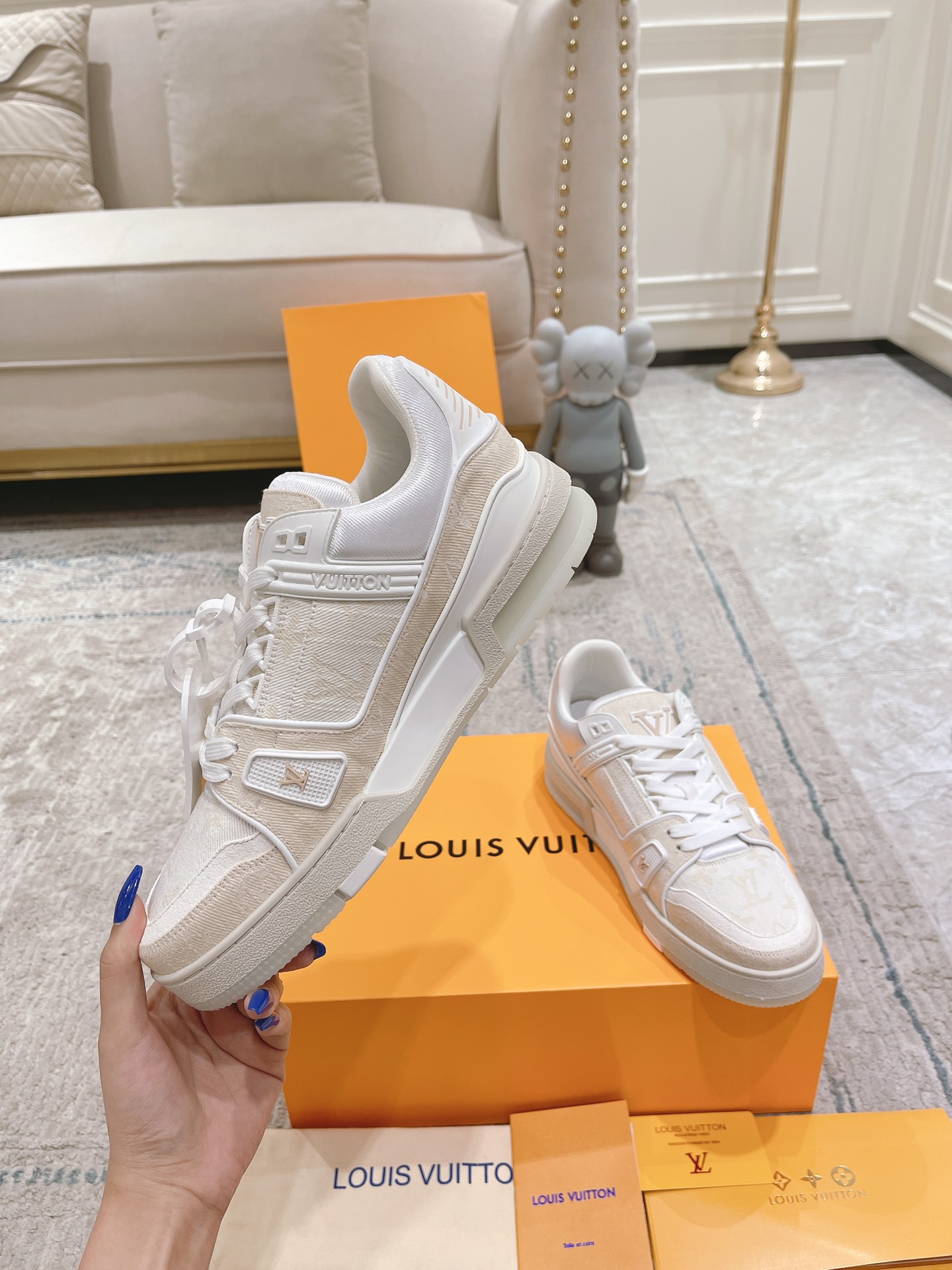 Men Women L*ouis V*uitton Top Sneaker