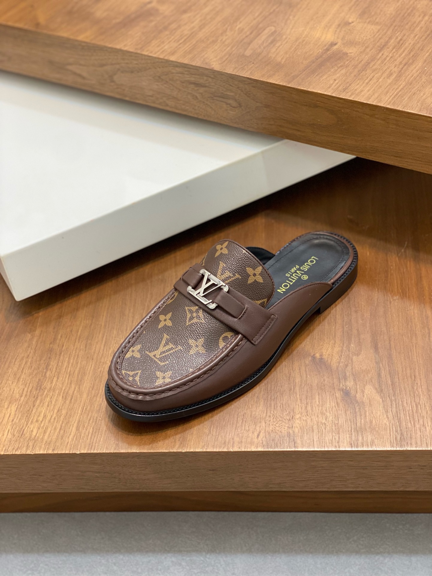 Men L*ouis V*uitton Top Slippers