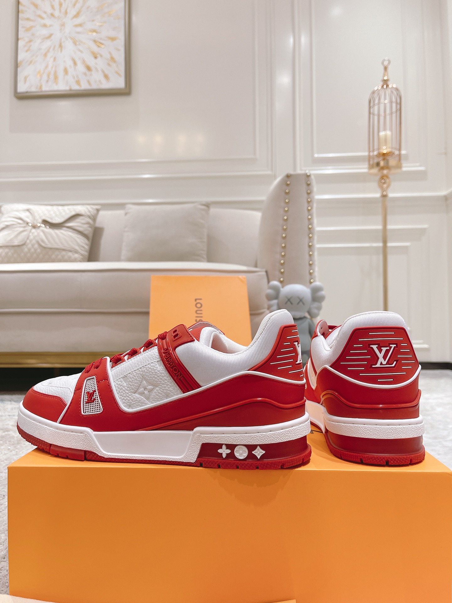Men Women L*ouis V*uitton Top Sneaker