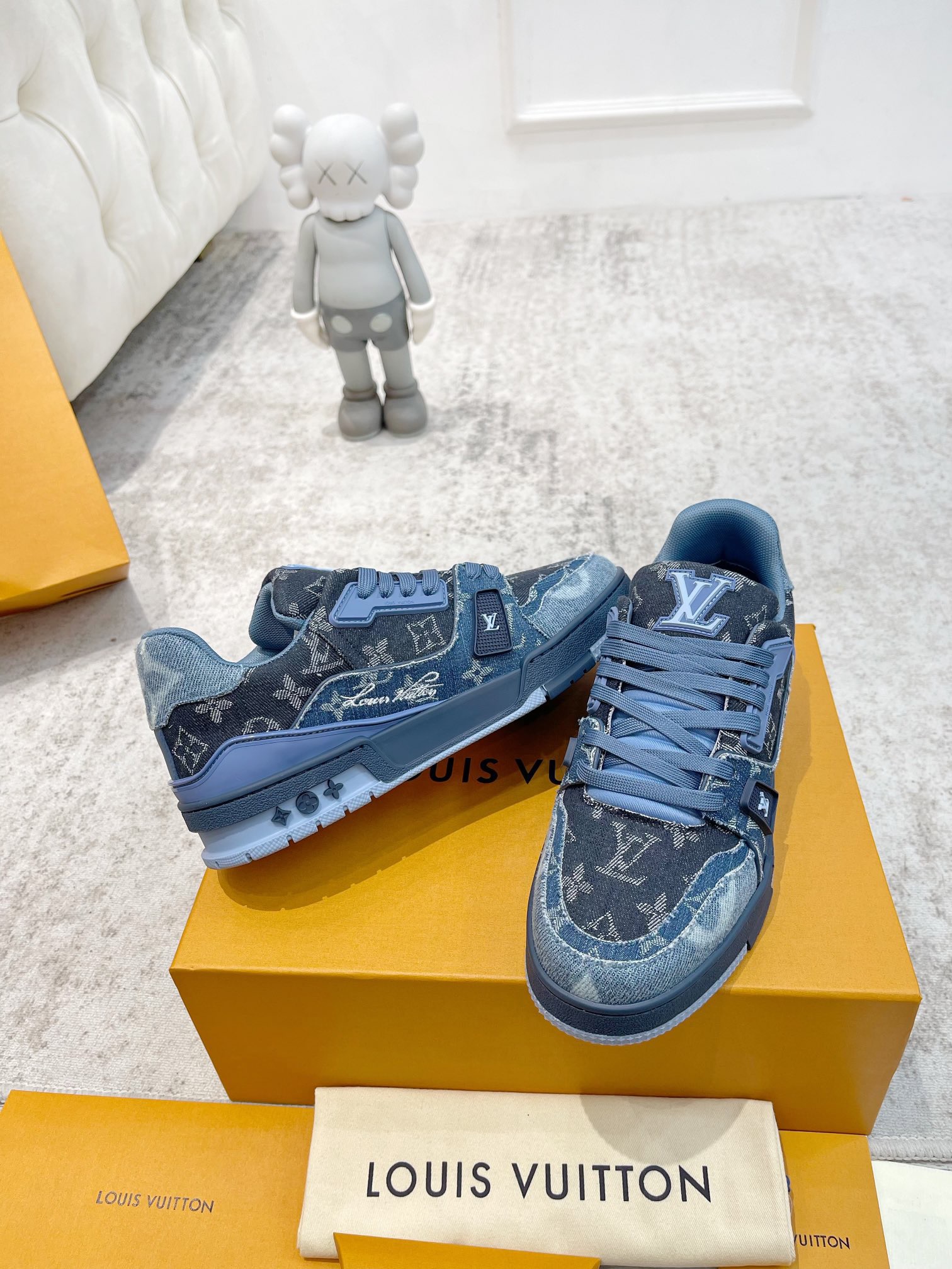 Men Women L*ouis V*uitton Top Sneaker
