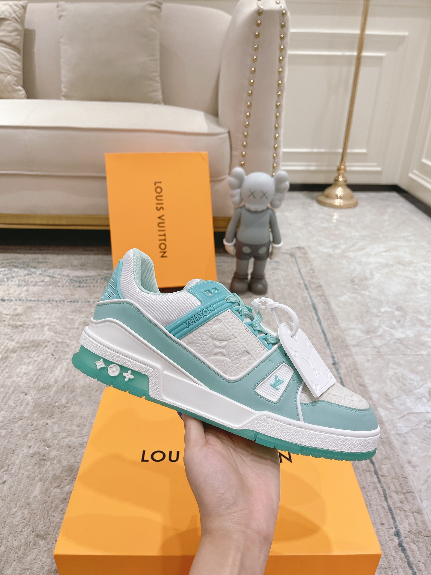 Men Women L*ouis V*uitton Top Sneaker