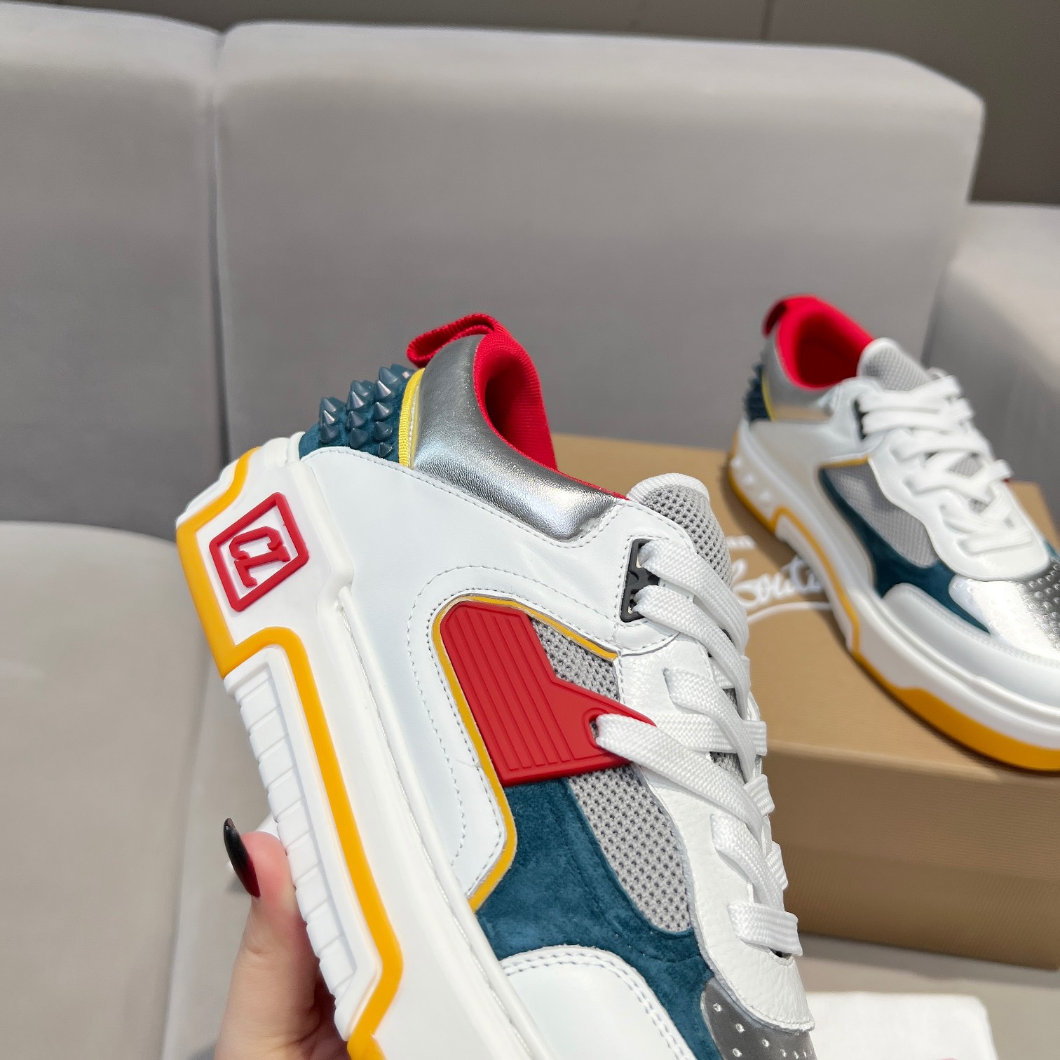 C*hristian ·Louboutin men women TOP sneakers