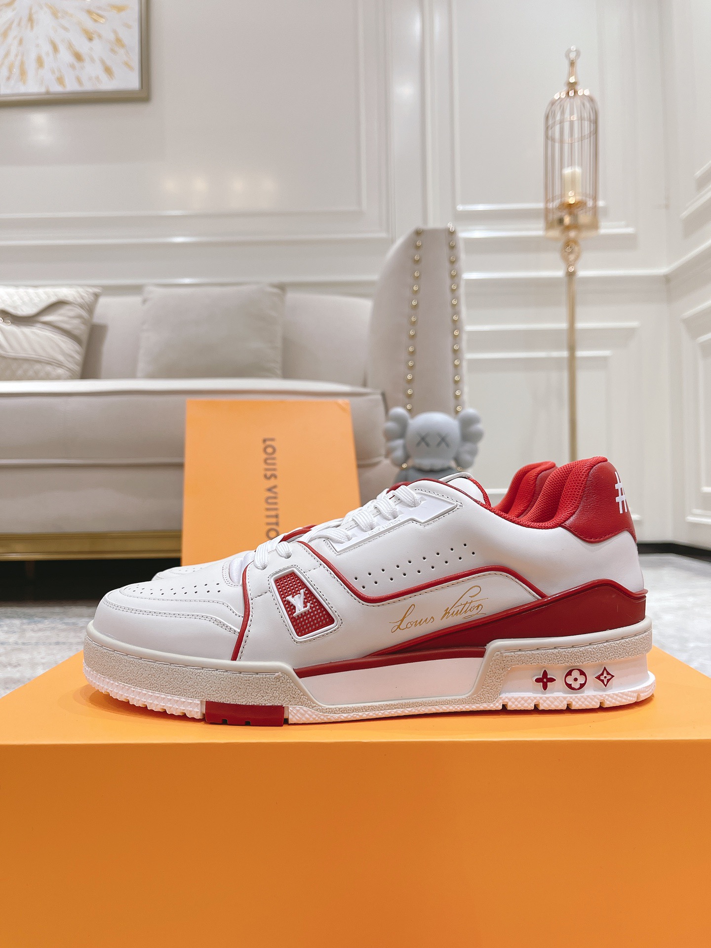 Men Women L*ouis V*uitton Top Sneaker