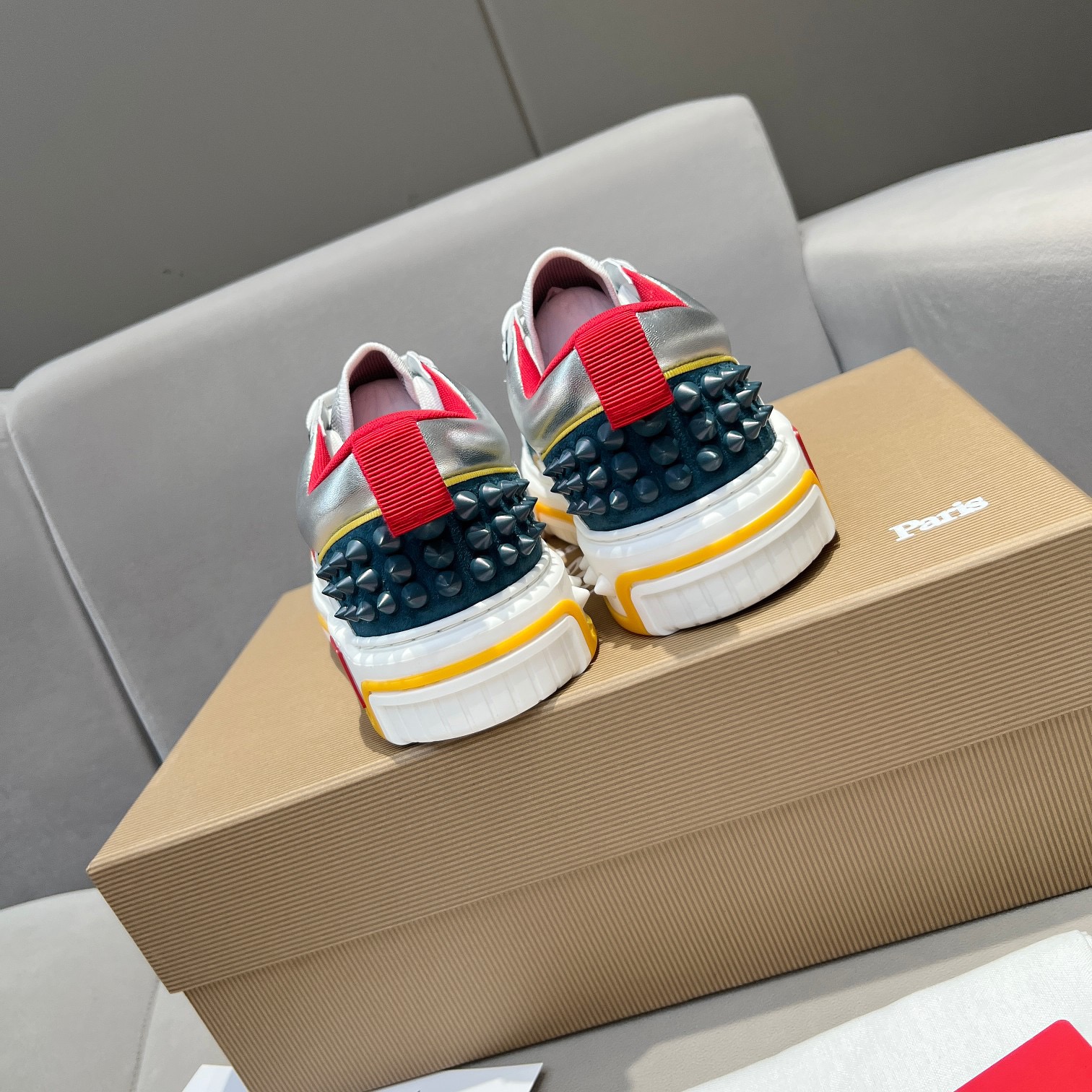 C*hristian ·Louboutin men women TOP sneakers