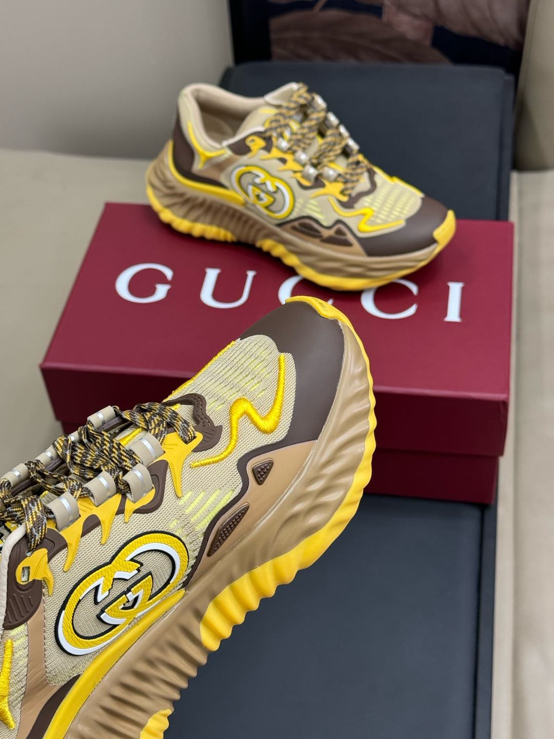 Men Women G*ucci Top Sneaker