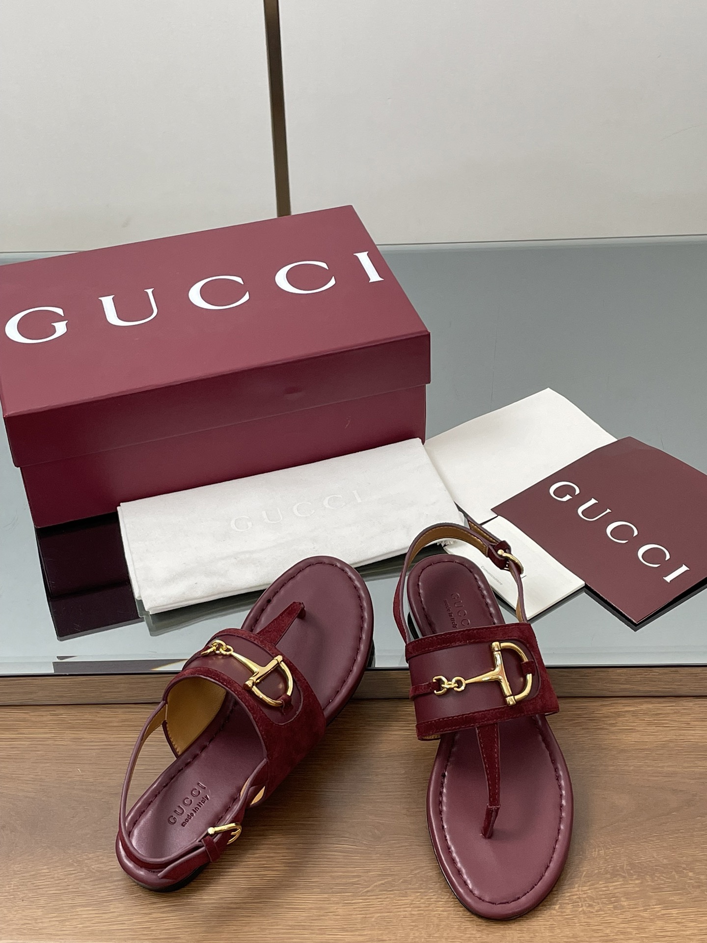 Women G*ucci Top Sandals