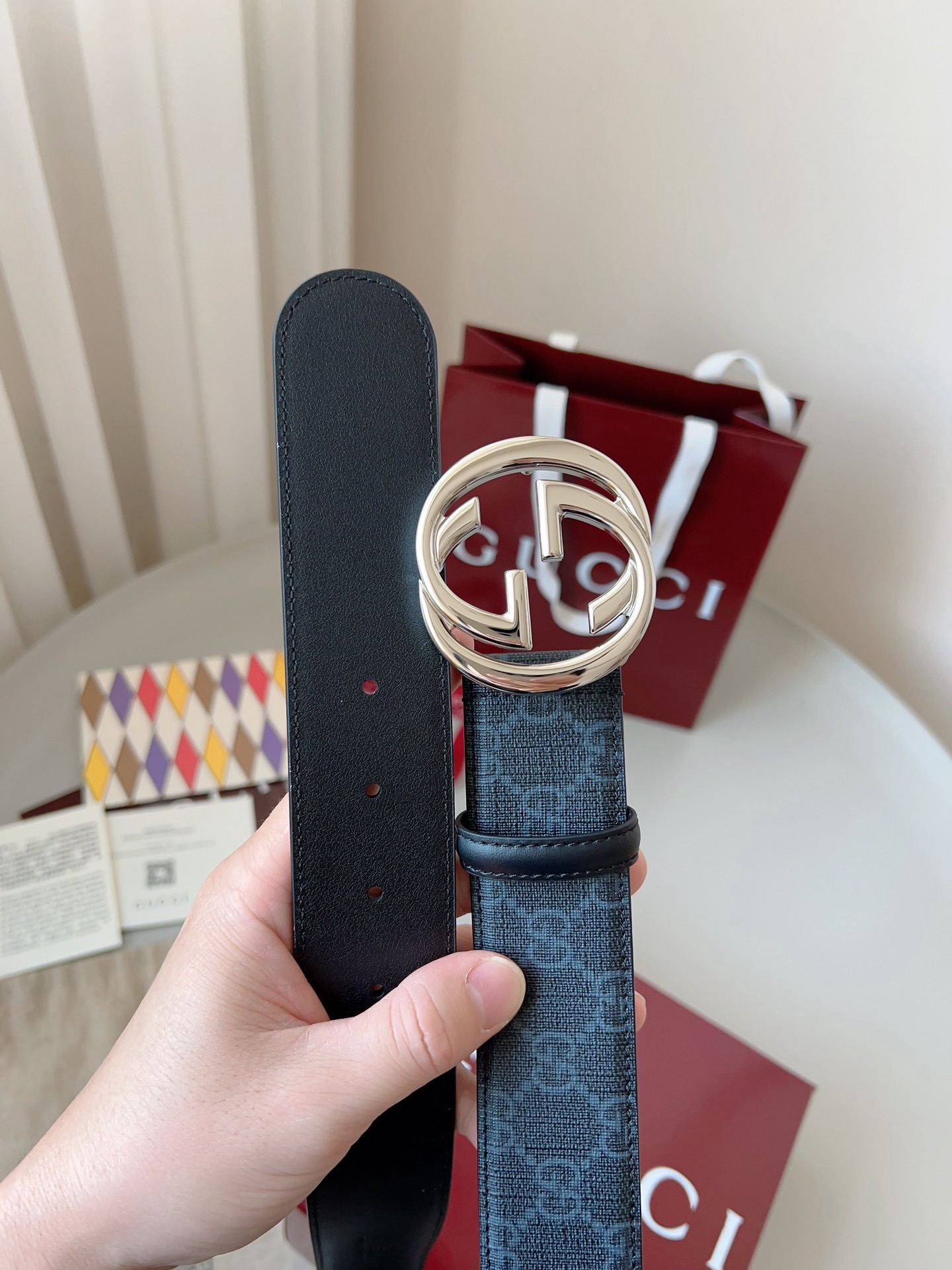 G*ucci Belts Top Quality 4cm