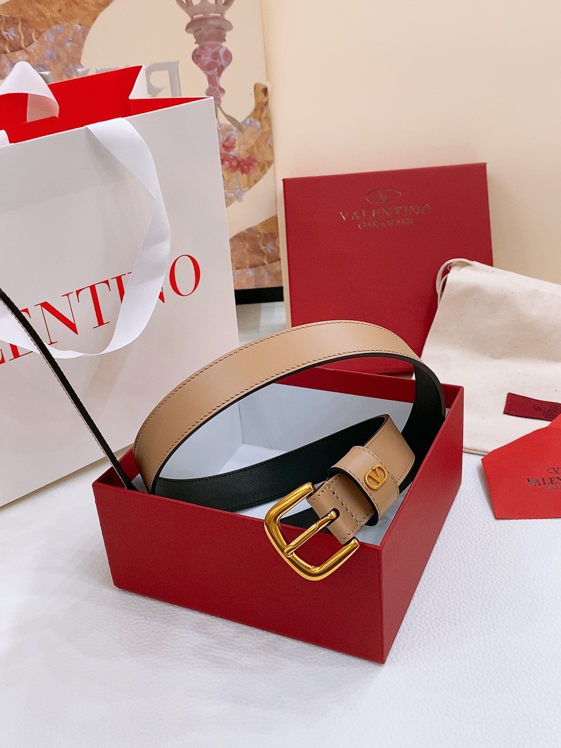 V*alentino Belts Top Quality