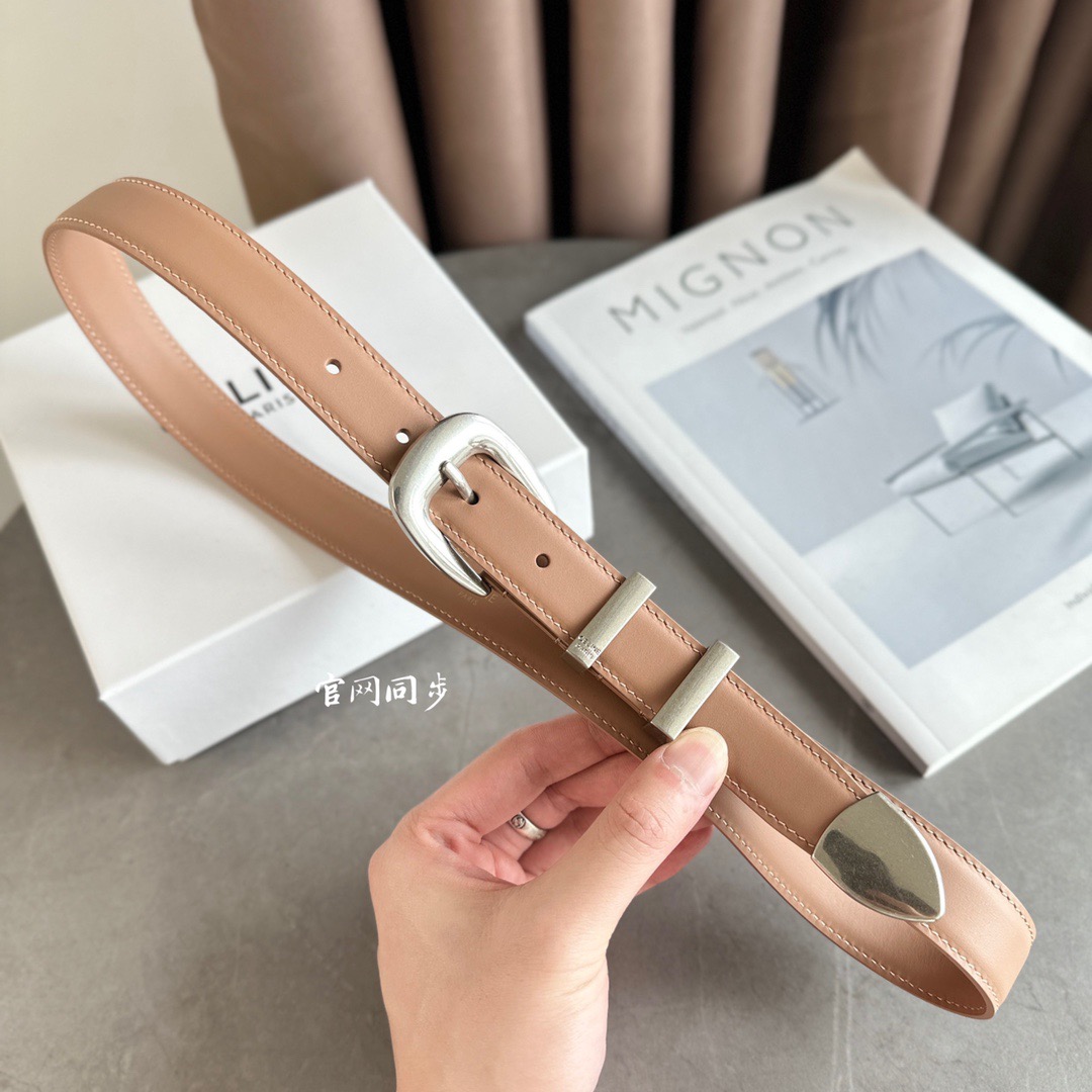 C* eline Belts Top Quality 25MM
