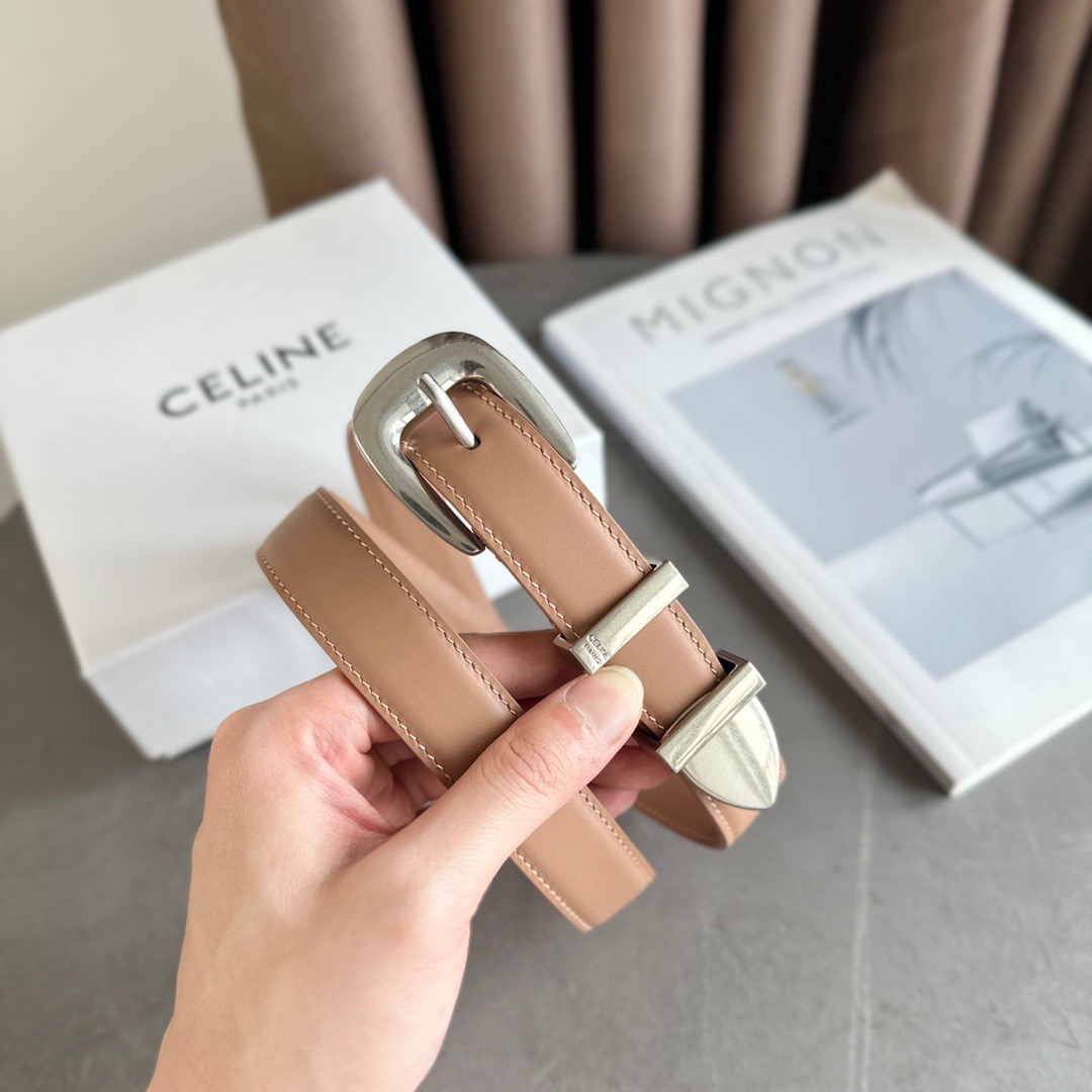C* eline Belts Top Quality 25MM