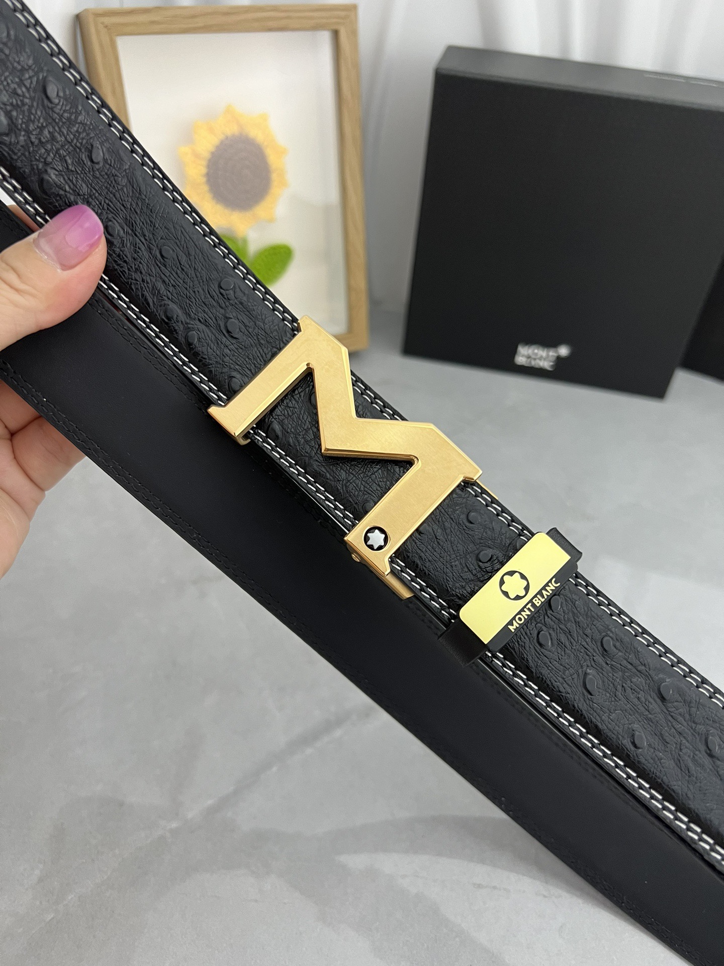 M*ontblanc Belts Top Quality