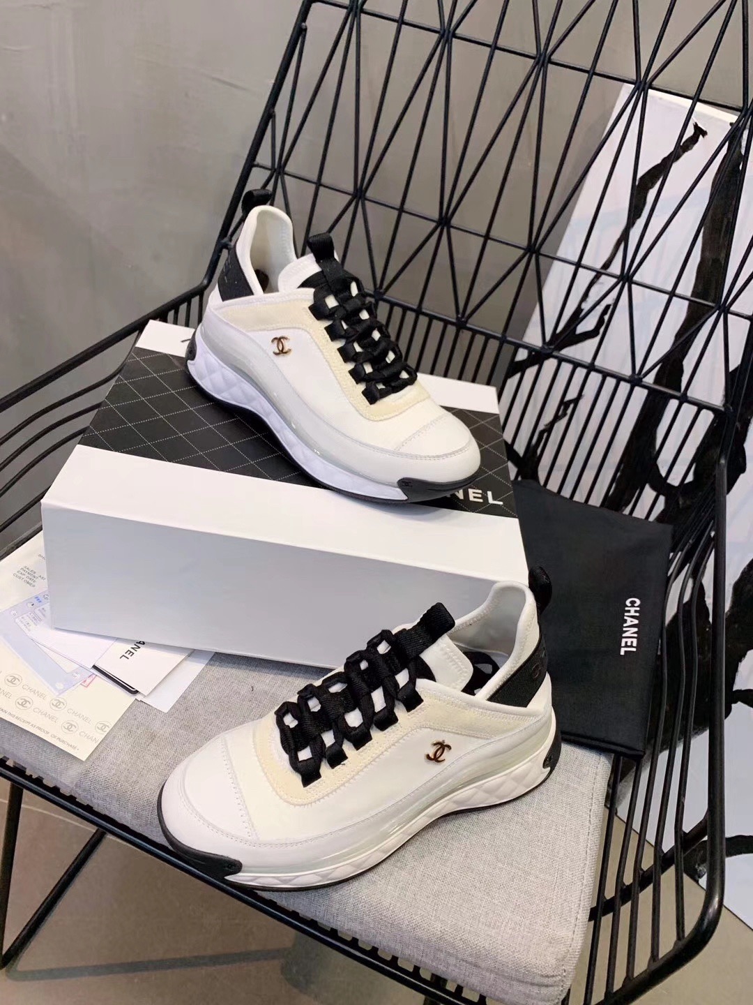 Men Women Top Quality C*hanel shoes